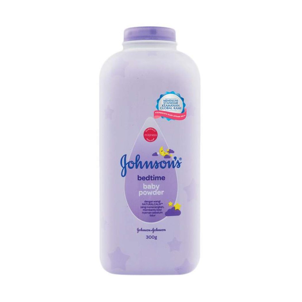 powder / bedak johnsons baby blossom / bedtime / regular 300gr