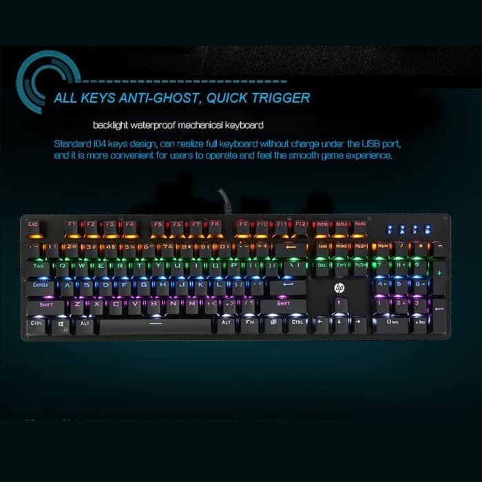 HP Keyboard Mechanical Gaming GK100