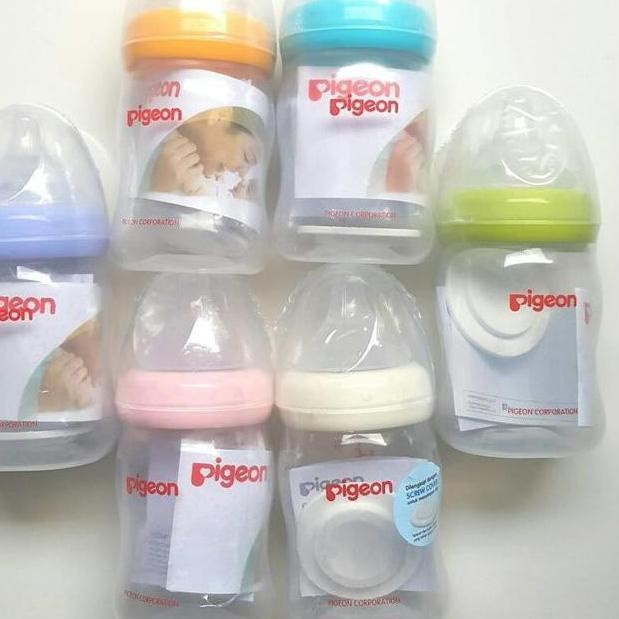 Pigeon Bottle Wide Neck SofTouch Peristaltic Plus Botol Susu PPWN