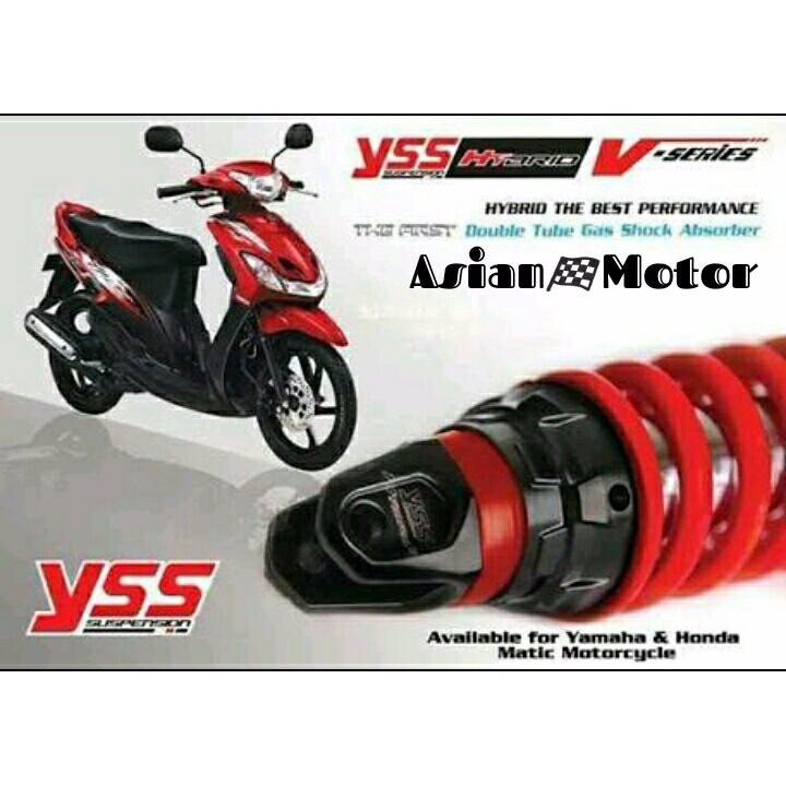 Shockbreaker YSS Mio DTG HYBRID 300mm Matic Shock YSS Mio HYBRID DTG