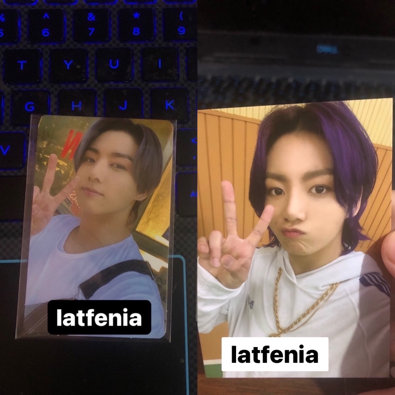 pc cardigan jungkook + pob butter jungkook BUNDLE