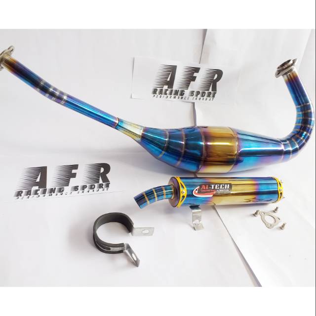 Knalpot Ninja R RR Aitech Bluemoon