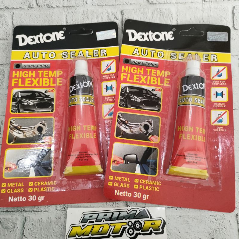 

Lem Sealant Gasket Auto Sealer Hitam Dextone 30ml