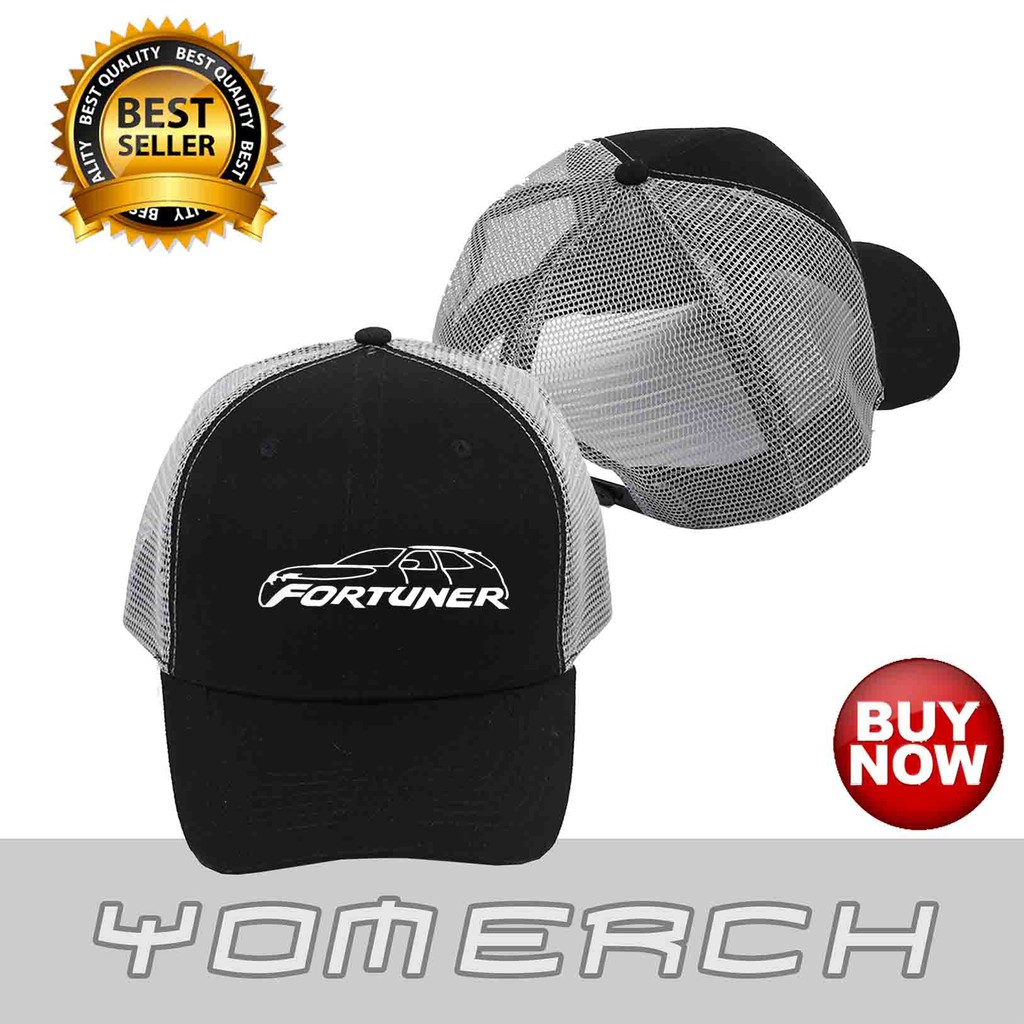 Topi Trucker Topi Jaring TOYOTA FORTUNER Keren Murah Kaos Pria Keren TERLARIS
