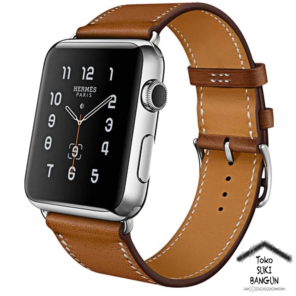 Strap Apple Watch Series 8 7 6 5 4 3 2 1 41mm 40mm 38mm TALI JAM SINGLE TOUR Leather