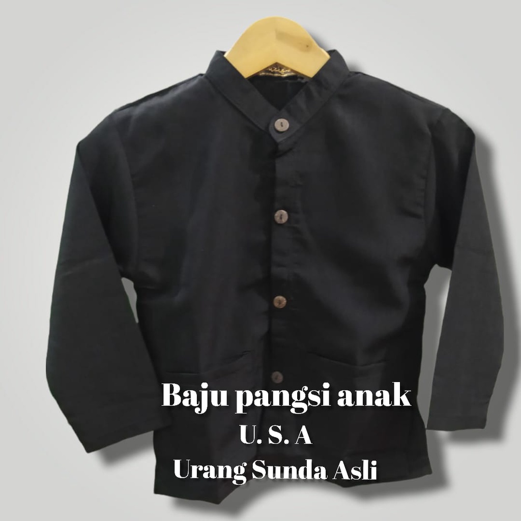 baju pangsi anak laki laki / setelan baju pangsi anak sd