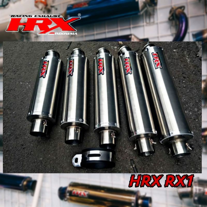Silincer HRX Exhaust type RX1 SS Bulat