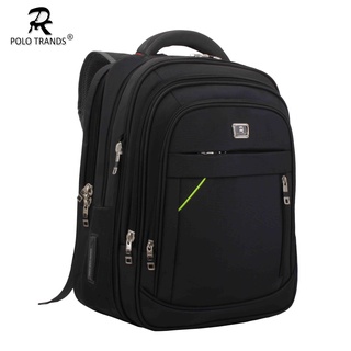 Tas Polo Trands Backpack Ukuran Besar Expandable Edition Free Rain Cover 36L 74213 - Tas Ransel Laptop Original