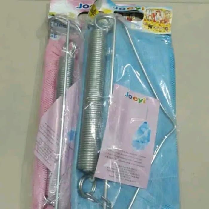 1 Pcs Ayunan Bayi Gantung Merk Joeyi 1 Per jumbo + Kelambu- Ayunan Bayi Anak-8
