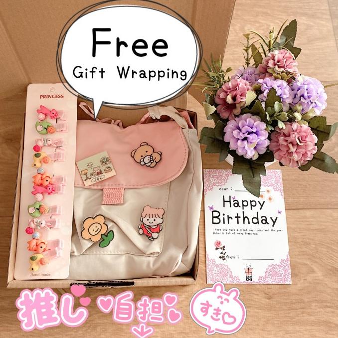 Kikoochi Yume Kids Gift - Hadiah Kado Ulang Tahun Anak Perempuan Tas