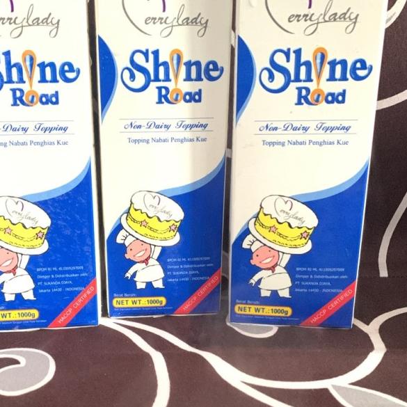 

☻ SHINE ROAD NON DAIRY WHIPPING CREAM 1 LTR - TOPPING NABATI HALAL ❈