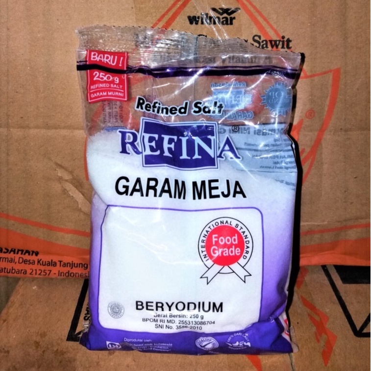 

REFINA Garam Dapur / Meja 250 gram / 250gr