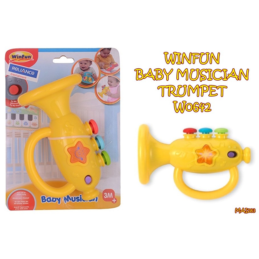 MAI283 WINFUN BABY MUSICIAN TRUMPET W0642