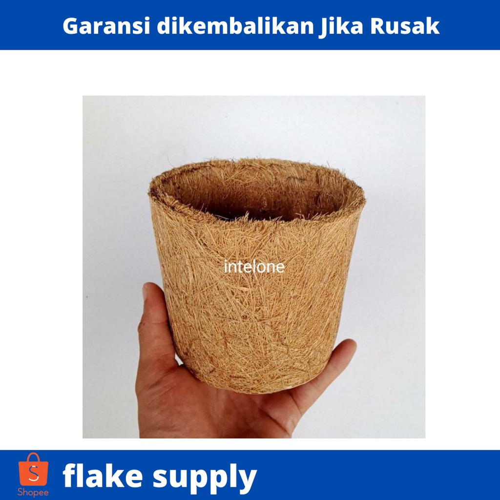 pot sabut kelapa anggrek murah besar pot tanaman anggrek dari sabut kelapa