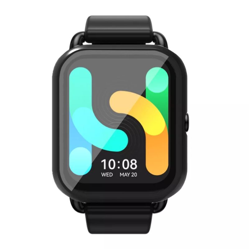 Bumper Case Cover Haylou RS4 LS12 RS4 Plus GST LS09B GST Lite LS13 Full Screen Protector Tempered Glass