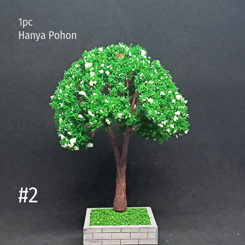 Maket Pohon Bunga Miniatur Tanaman 9.5 Cm - MNB73