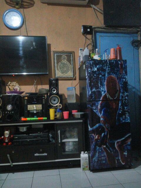 Stiker Kulkas 2 Pintu