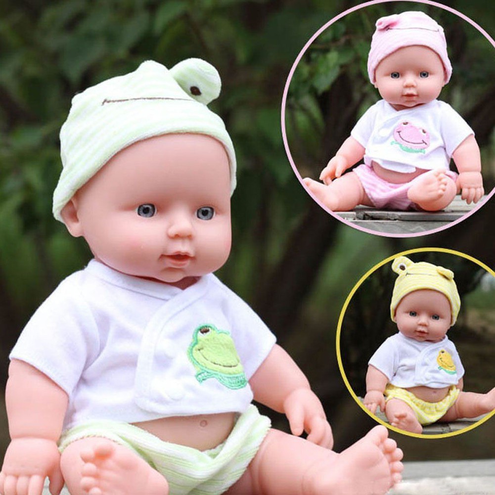  Boneka  Bayi  Seperti Hidup Bahan Vinyl dan Silikon  Lembut 