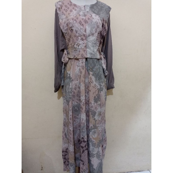 gamis rompi by KENTA bahan lionel ld 110