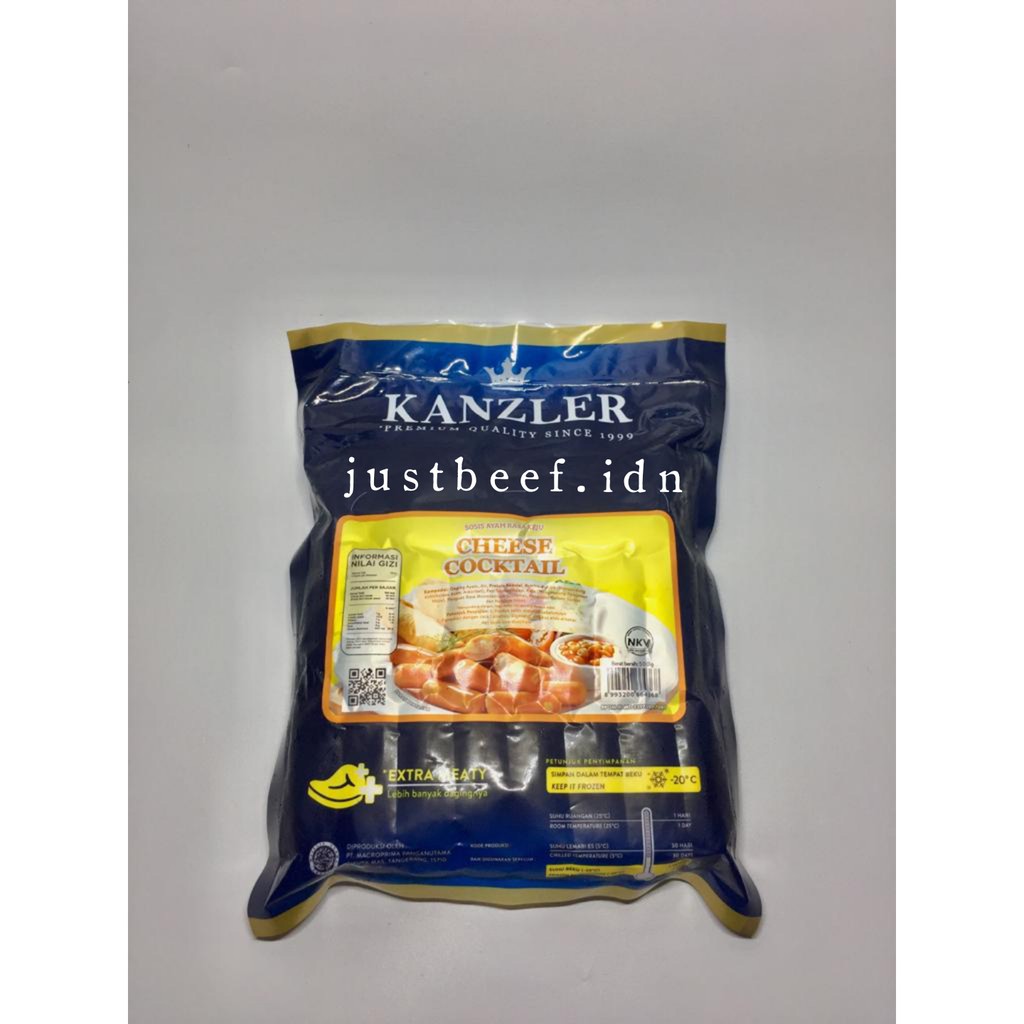 

Sosis Kanzler CHEESE COCKTAIL - 500gr