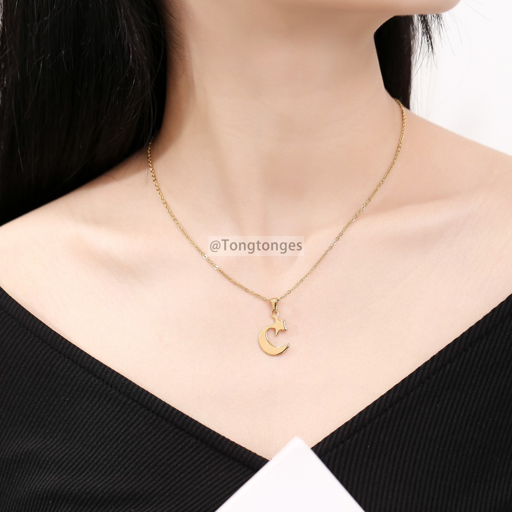 【CELEB】Simple  Pendants Necklaces Women Man Charm Collar Jewelry Korean Design Romantic Choker S91