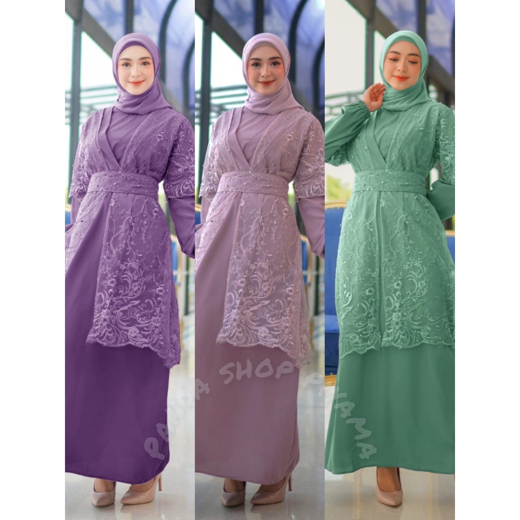 SASA DRESS // DRESS PESTA + OUTER TILE PREMIUM // DRESS REMAJA // DRESS KONDANGAN // DRESS JUMBO // GAMIS PESTA // GAMIS BRUKAT // GAMIS REMAJA