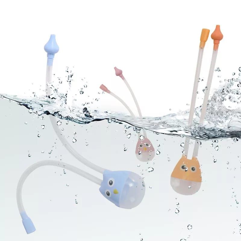 Nasal Aspirator Alat Bantu Sedot Ingus Bayi Bentuk Selang Premium Karakter Lucu