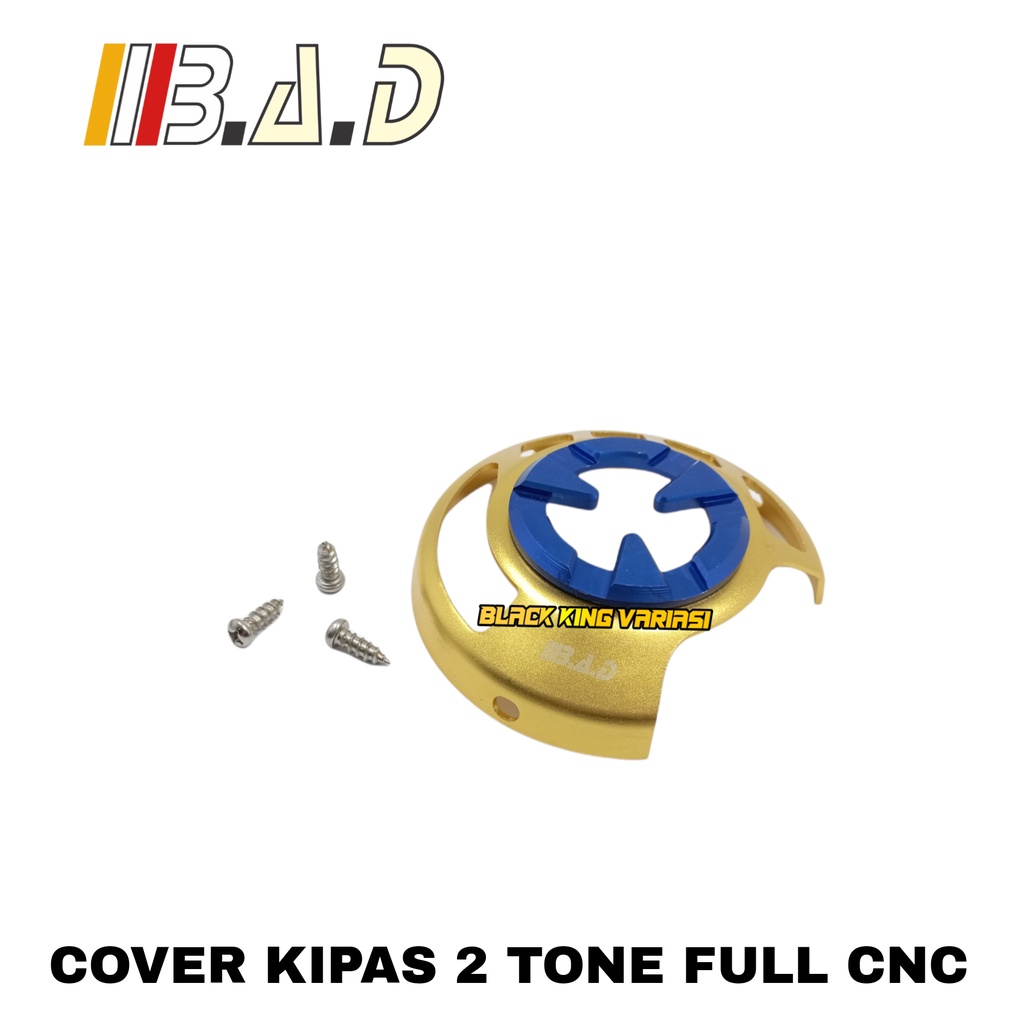 cover tutup kipas full cnc motor gt 125 j sporty nouvo two tone