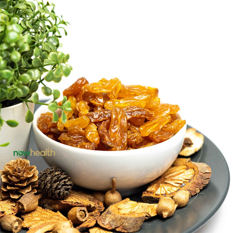 Kismis Dark Sweet Golden Raisin 600 gr Nowhealth | Asam Manis Hitam Simin Mutiara Black Raisin Topping Campuran Camilan Sehat