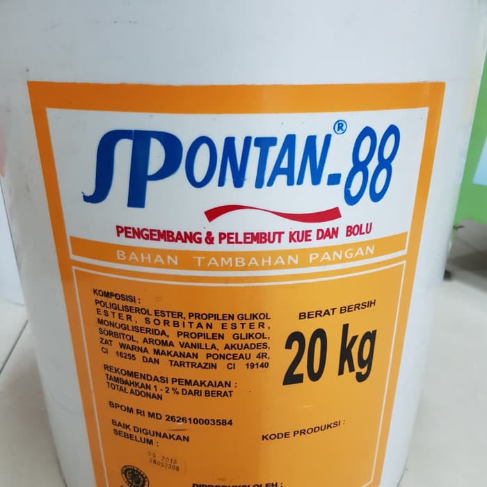 

SP spontan - 88 cake emulsifier pengembang & pelembut kue 250 gram