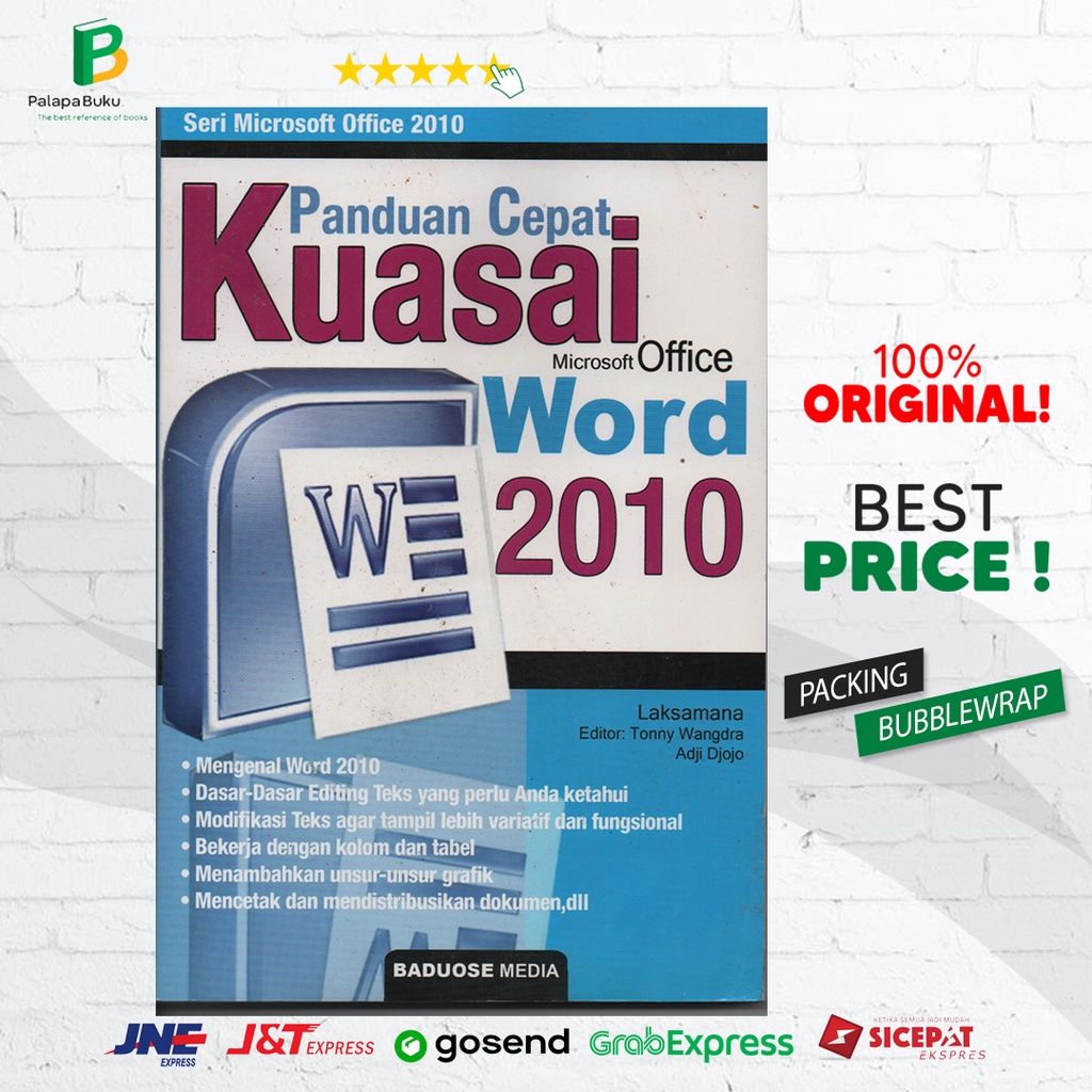 BUKU PANDUAN CEPAT KUASAI MS WORD 2010