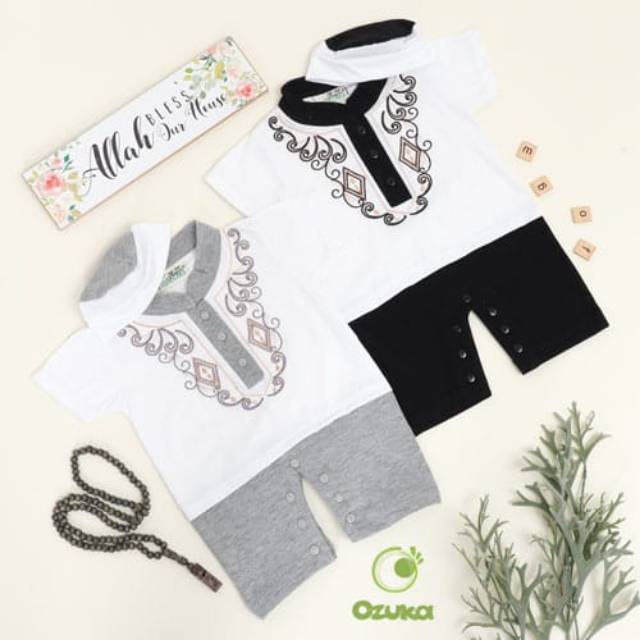 KOKO BAYI BARU LAHIR BAJU MUSLIM BAYI LAKI-LAKI AQIQAH