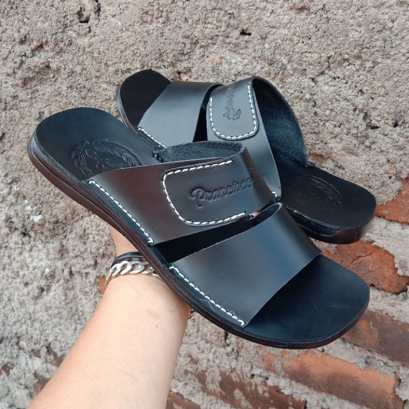 sandal kulit pria sandal pria sandal Kokop sandal ban dua sandal terbaru berkualitas