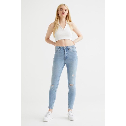 High jeans pants