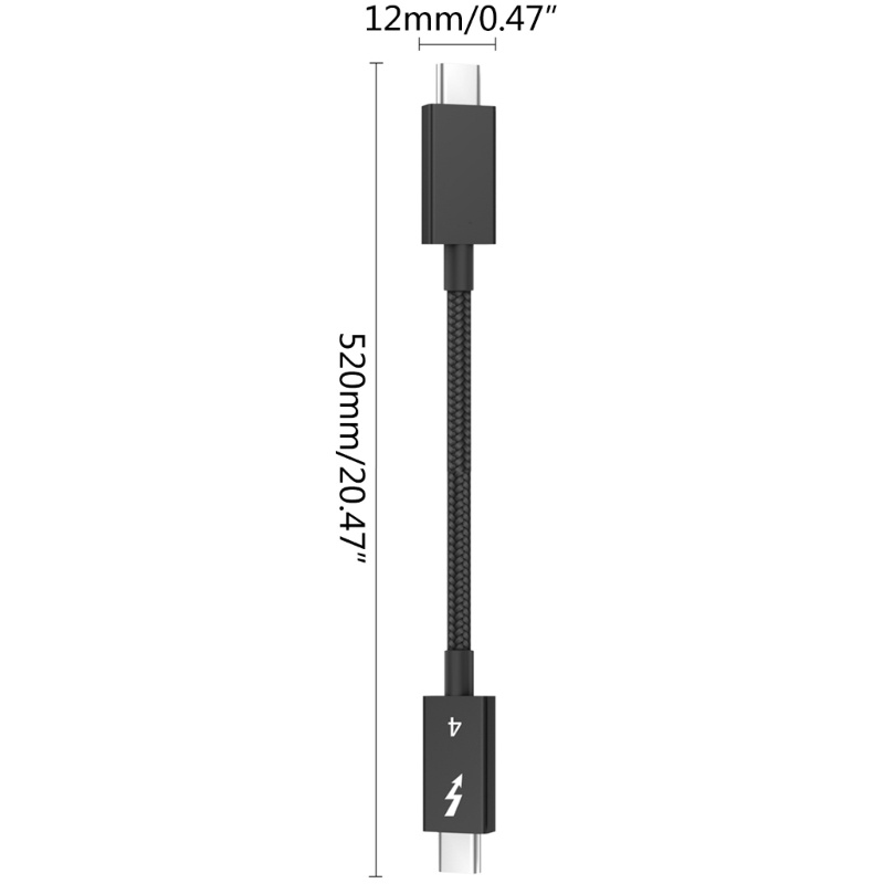 Btsg 8K Kabel USB C Ke USB C 100W USBC 3.1 Gen2 Power Kompatibel Untuk w /3