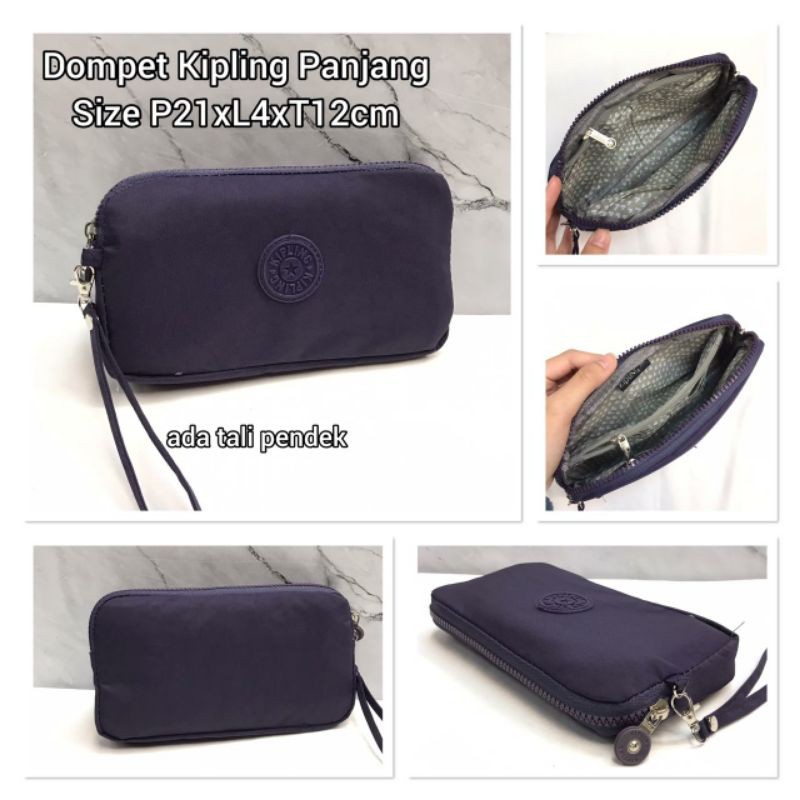 [BISA COD] Dompet Wanita Kipling Panjang-Dompet Import Murah