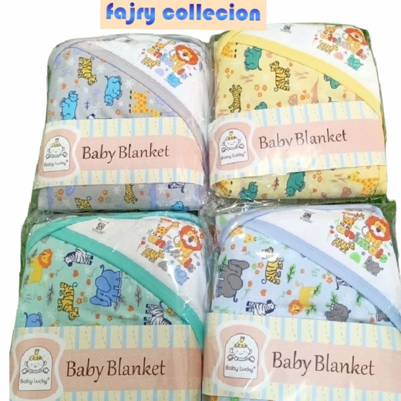 BABY LUCKY Selimut Topi Bayi Lembut