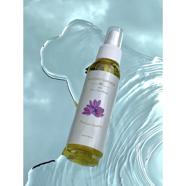 Facemist Saffron Air Zam-zam / Facemist Air Zam-zam 100% Asli