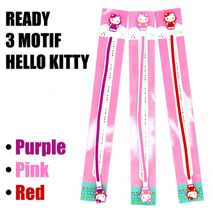 PENGIKAT KABEL PENGGULUNG KABEL CORD HOLDER HELLO KITTY CABLE ORGANIZER