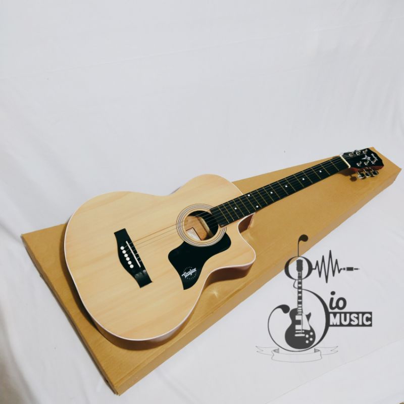 gitar akustik taylor pemula tanam besi elektrik