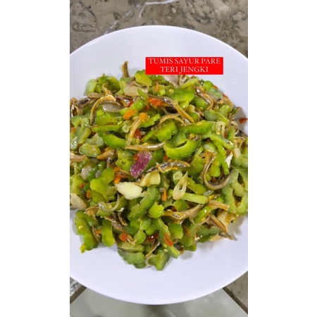 

TUMIS SAYUR PARE TERI JENGKI