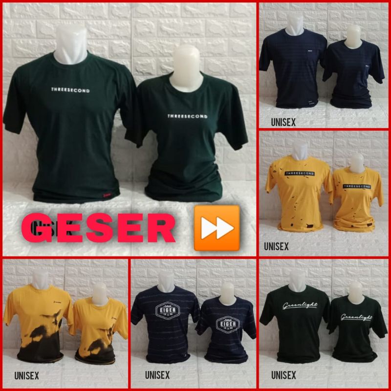 SATUAN. KAOS 3SECOND COUPLE PASANGAN KAOS COUPLE 3SECOND ATASAN COUPLE 3SECOND KAOS COUPLE PASANGAN