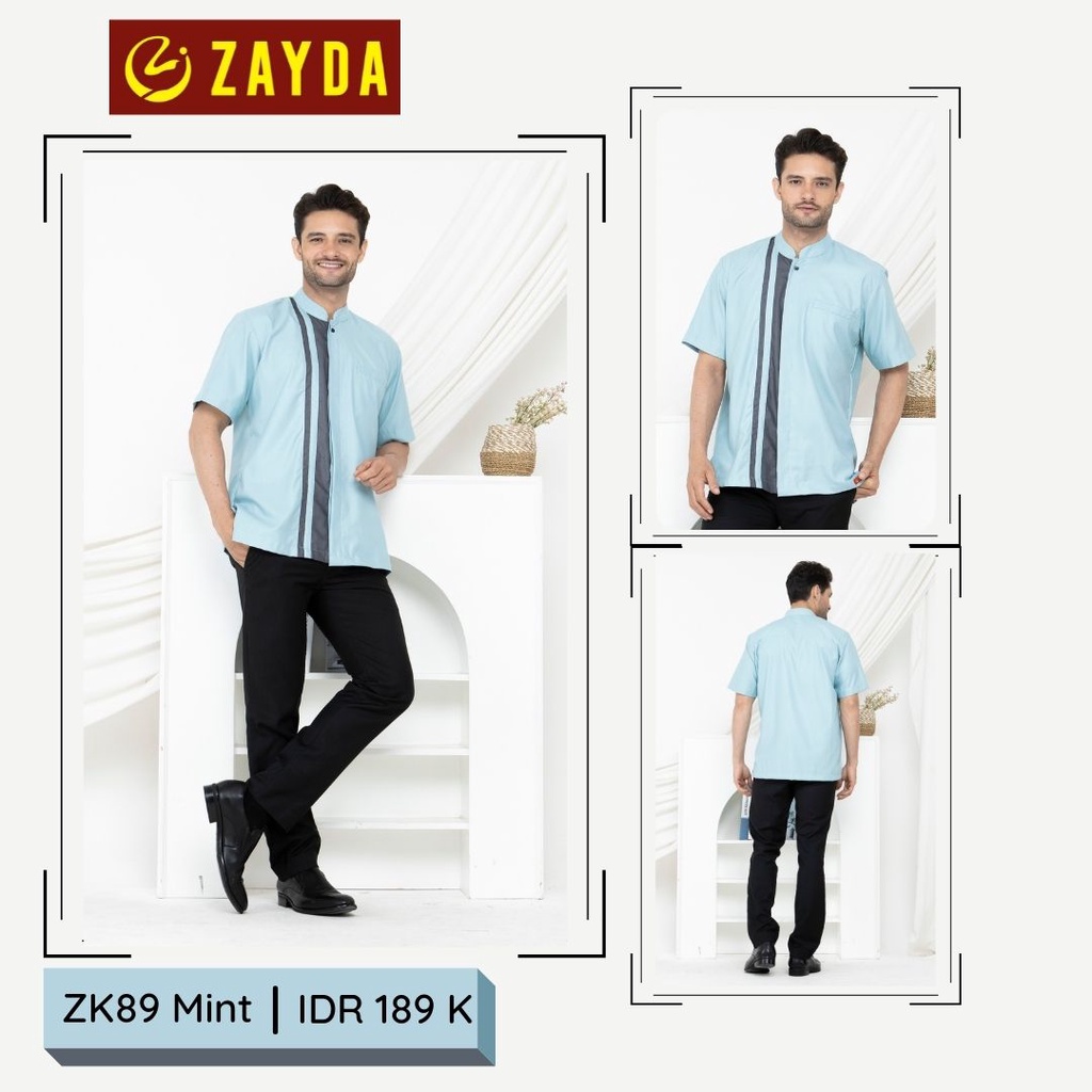 KOKO DEWASA SARIMBIT KELUARGA ZAYDA 89 SERIES DUSTY PINK ORIGINAL KEKINIAN MODERN TRENDY SIMPLE ELEG