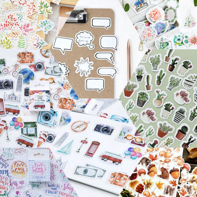 

Sticker Aesthetic / Stiker Lucu murah