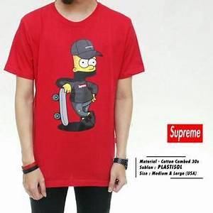 Baju Kaos Tshirt Supreme