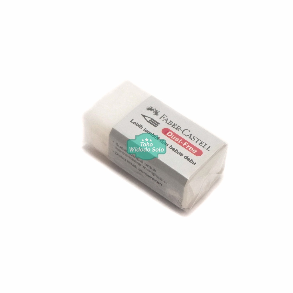 

1 BUAH Penghapus Faber Castell Kecil Putih Setip Radiarer Dust Free Eraser 2B 3,3x1x1,3cm