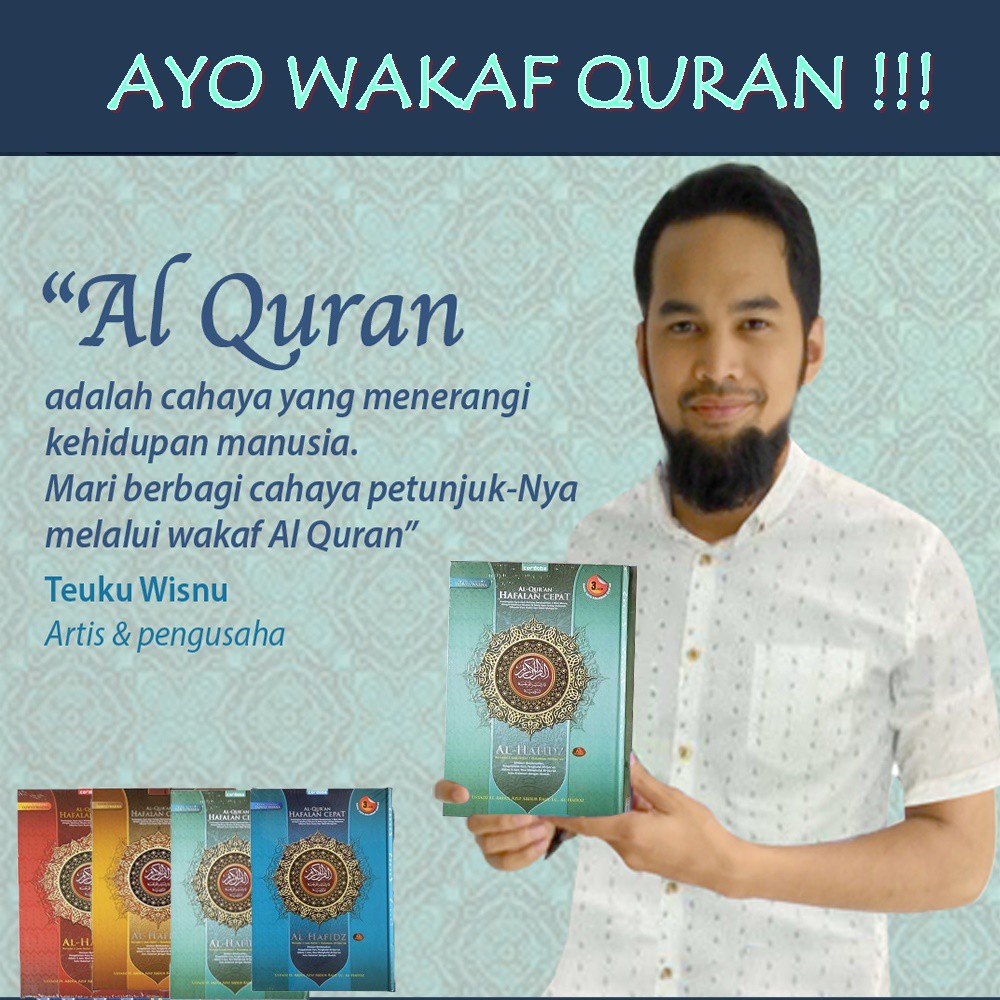 Program Wakaf 5 Buah Quran Hafalan Wakaf Quran Shopee Indonesia