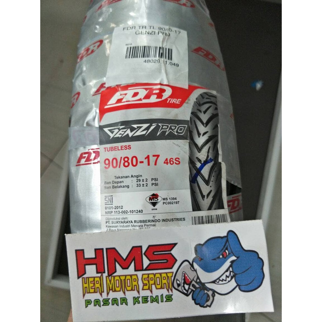 Ban Luar Fdr 90/80-17 Genzi Pro / Ban Luar Fdr Genzi Pro 90/80-17