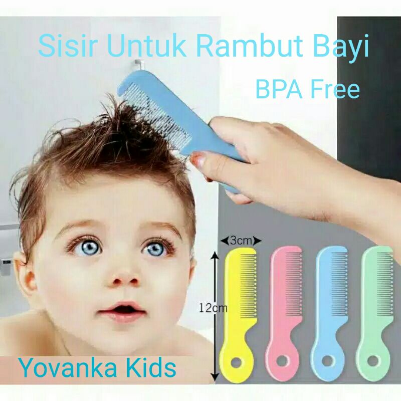 Sisir Rambut Bayi / Baby Hair Comb