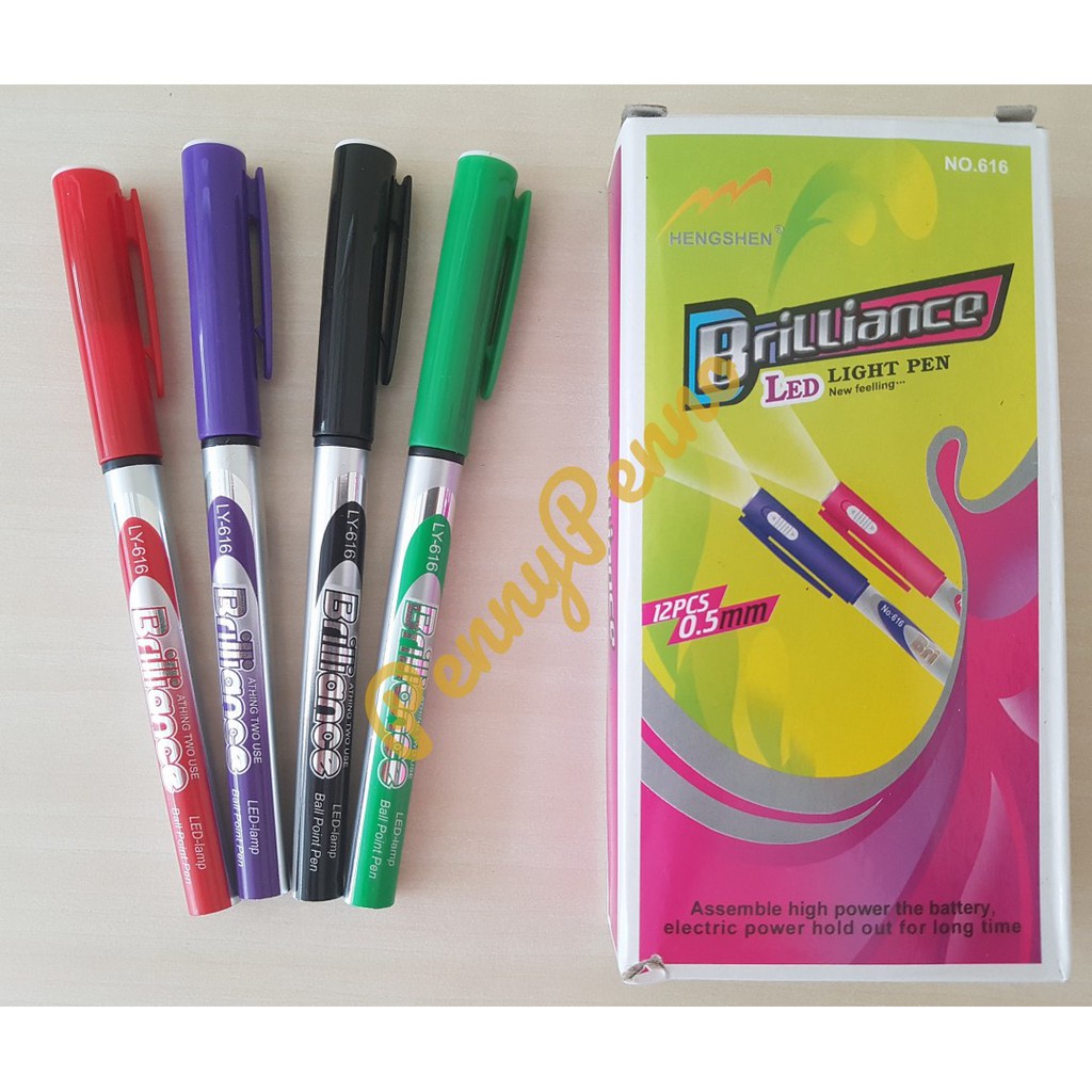 

JC Pulpen Gel 0.5mm Tidak Nyala Lampu